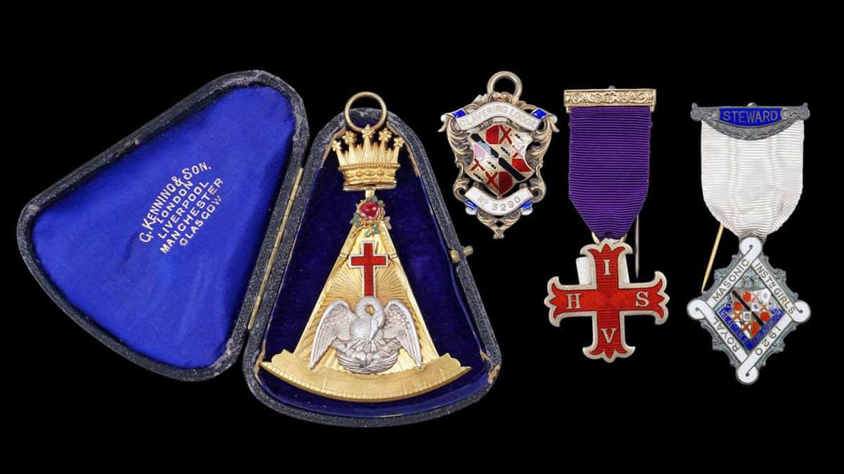 Masonic medals